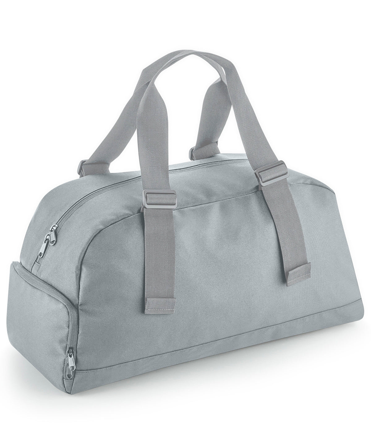 Personalised Bags - Mid Grey Bagbase Recycled essentials holdall
