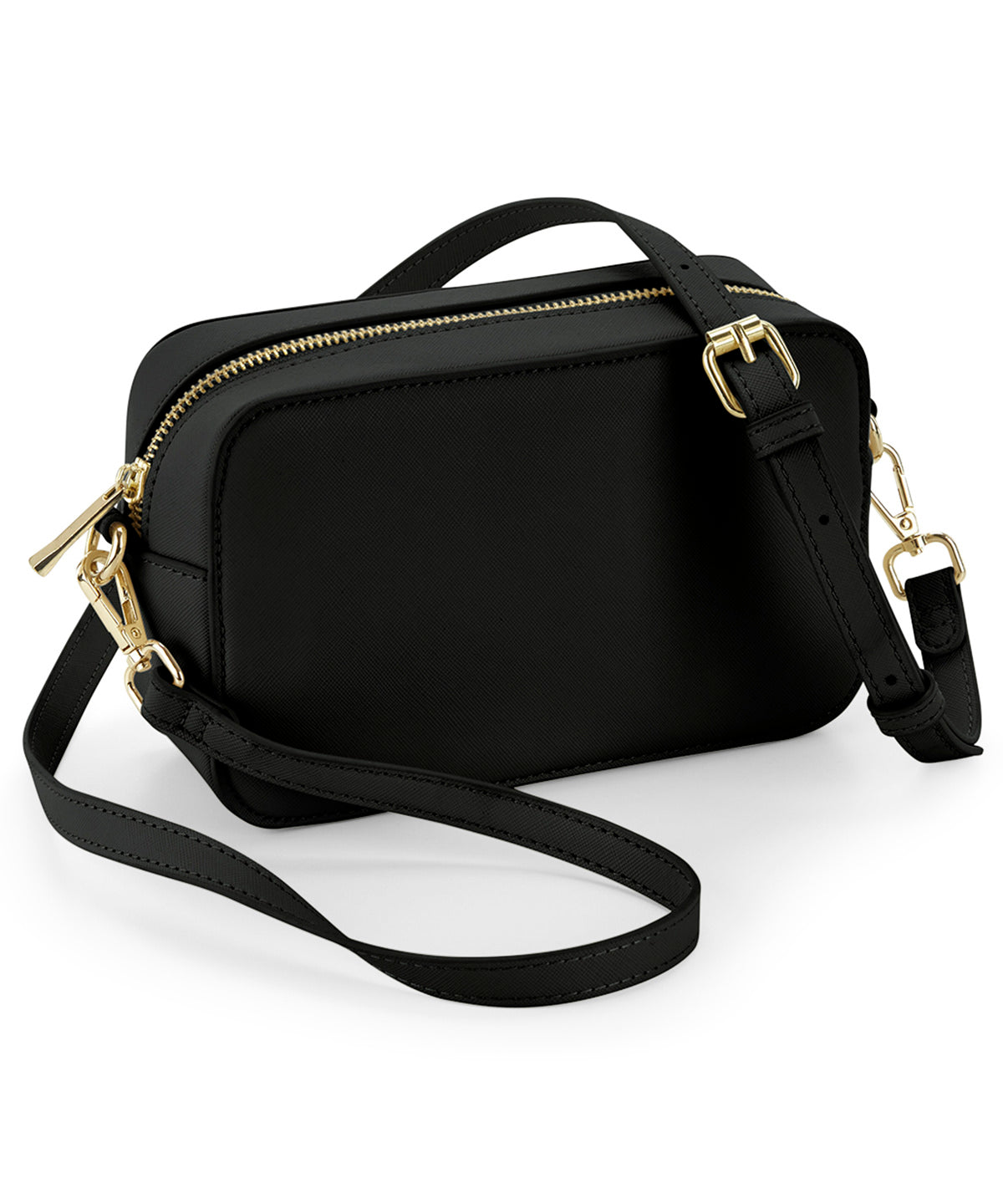 Personalised Bags - Black Bagbase Boutique structured cross body bag