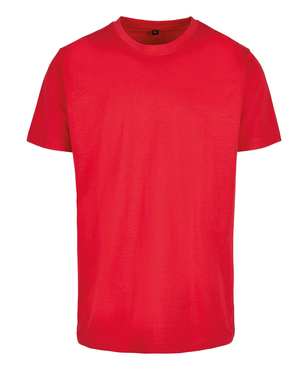 Personalised T-Shirts - Dark Brown Build Your Brand T-shirt round-neck