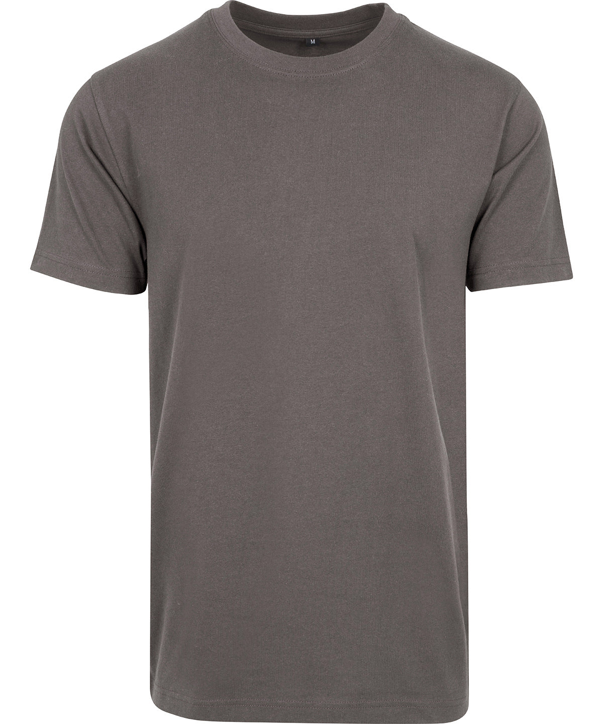 Personalised T-Shirts - Dark Brown Build Your Brand T-shirt round-neck