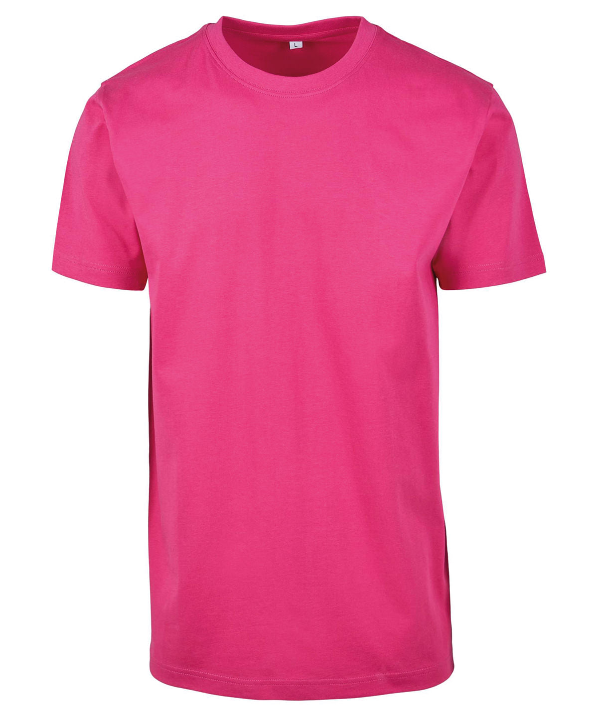 Personalised T-Shirts - Mid Yellow Build Your Brand T-shirt round-neck