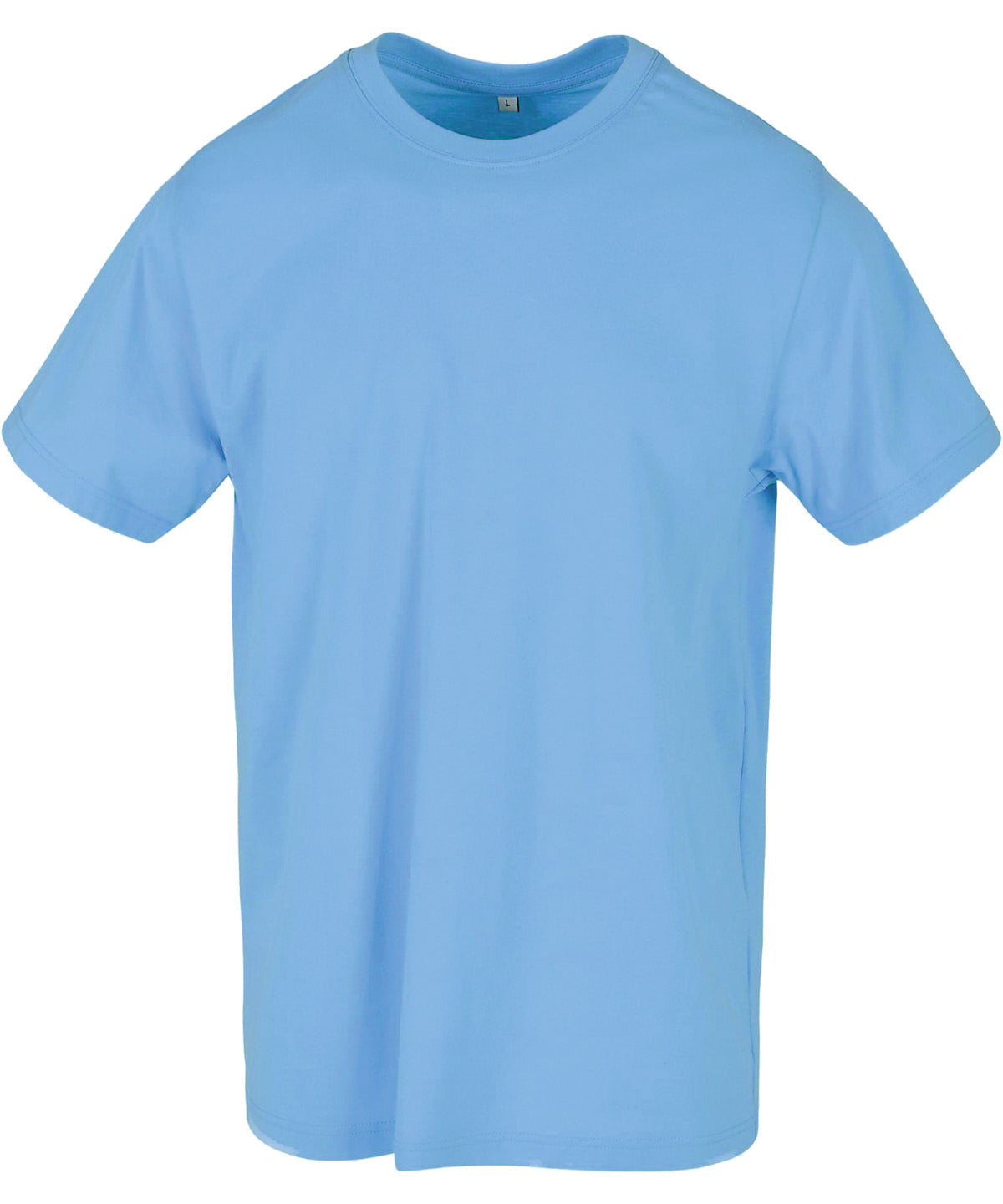 Personalised T-Shirts - Mid Purple Build Your Brand T-shirt round-neck