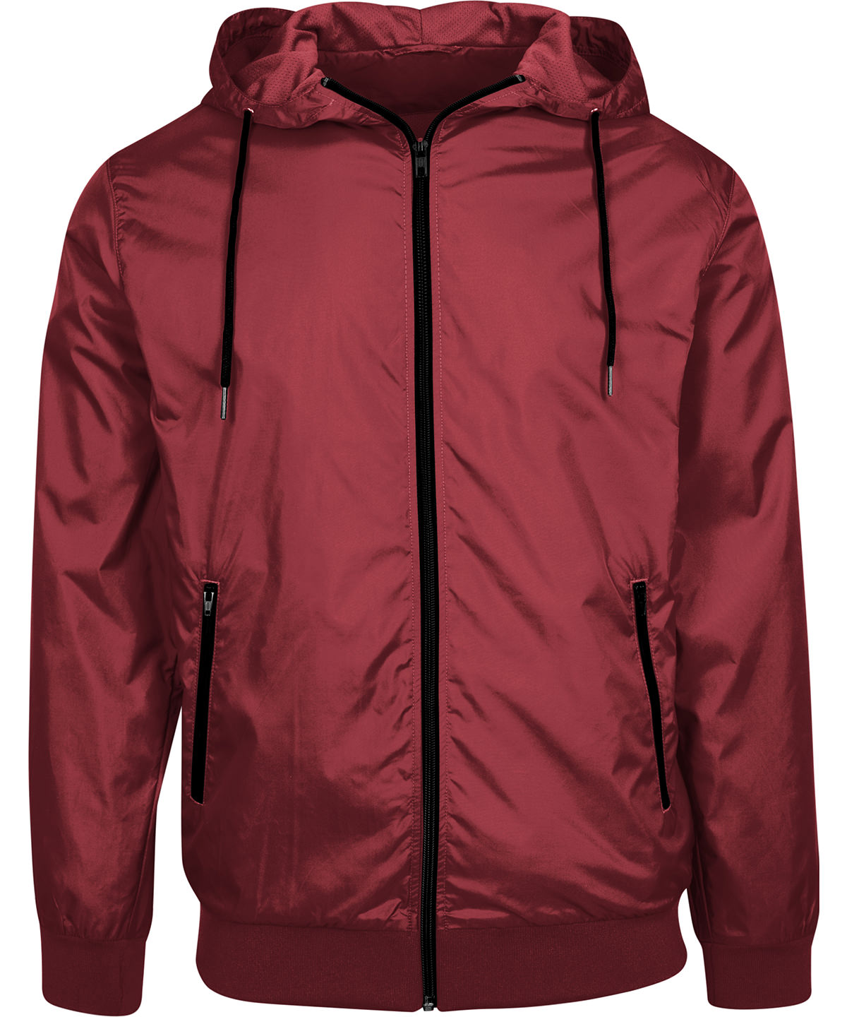 Personalised Jackets - Black Build Your Brand Wind runner