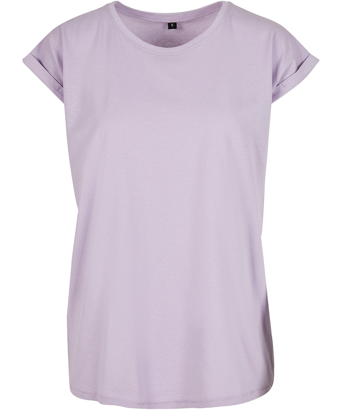Personalised T-Shirts - Light Green Build Your Brand Women's extended shoulder tee