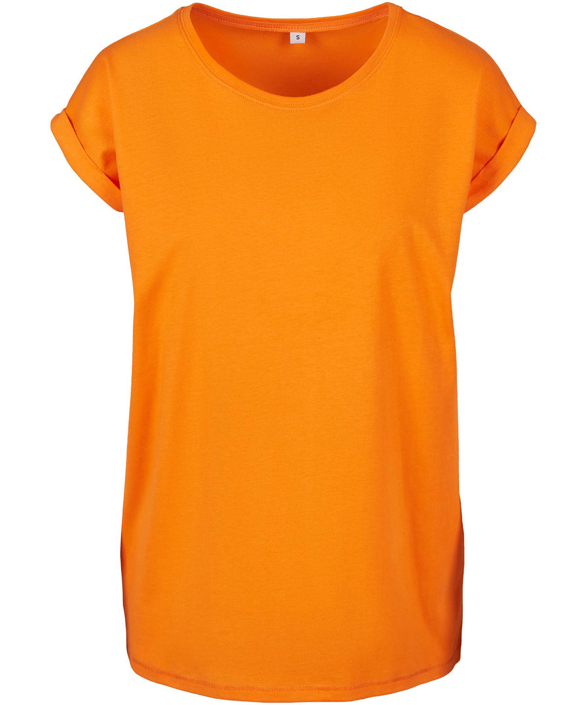 Personalised T-Shirts - Light Green Build Your Brand Women's extended shoulder tee
