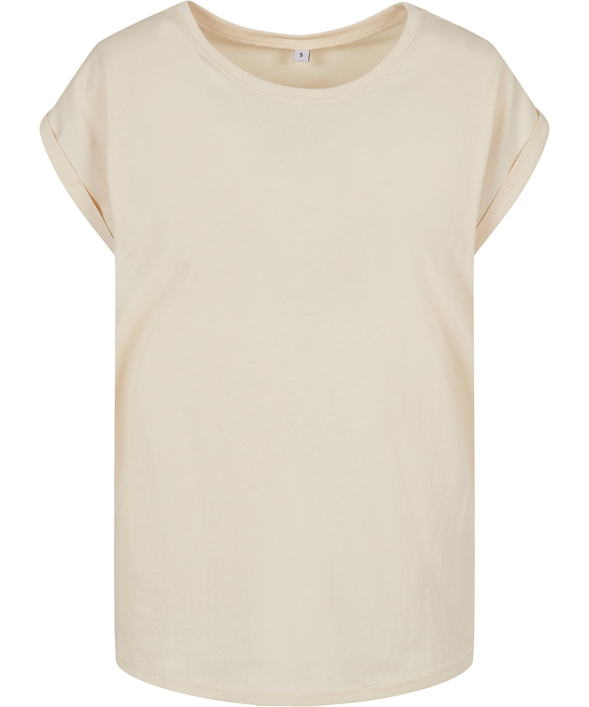 Personalised T-Shirts - Teal Build Your Brand Women's extended shoulder tee
