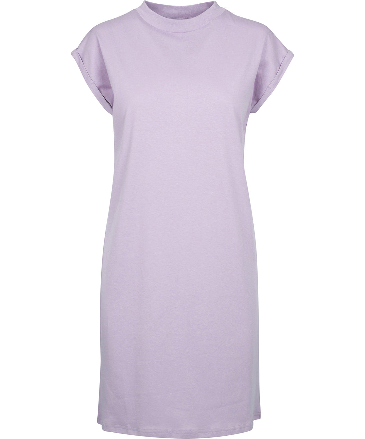 Personalised Dresses - Light Green Build Your Brand Women's turtle extended shoulder dress