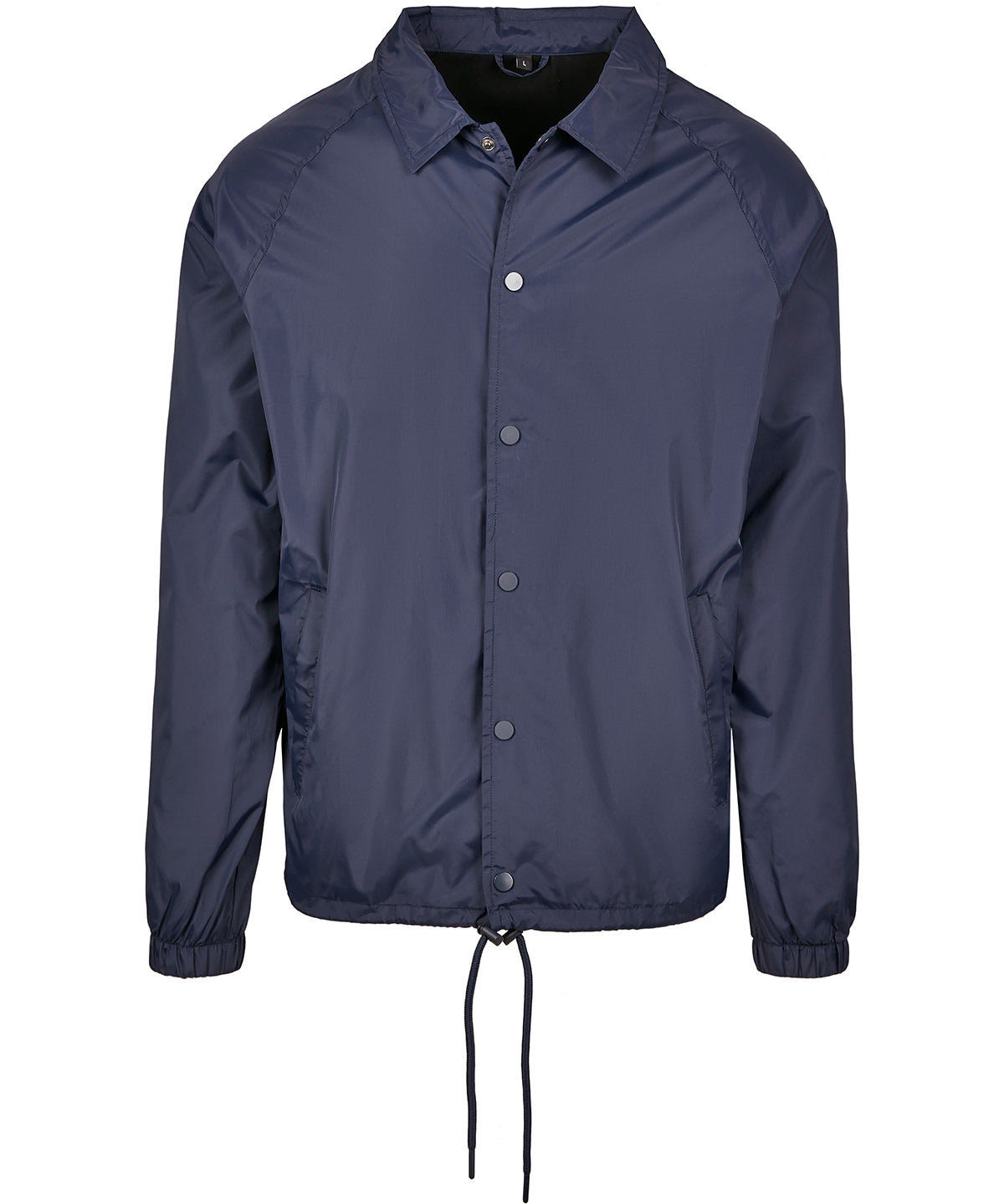 Personalised Jackets - Black Build Your Brand Coach jacket