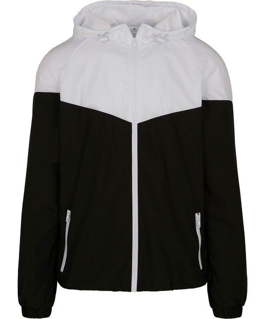 Personalised Jackets - Build Your Brand Two-tone tech windrunner jacket