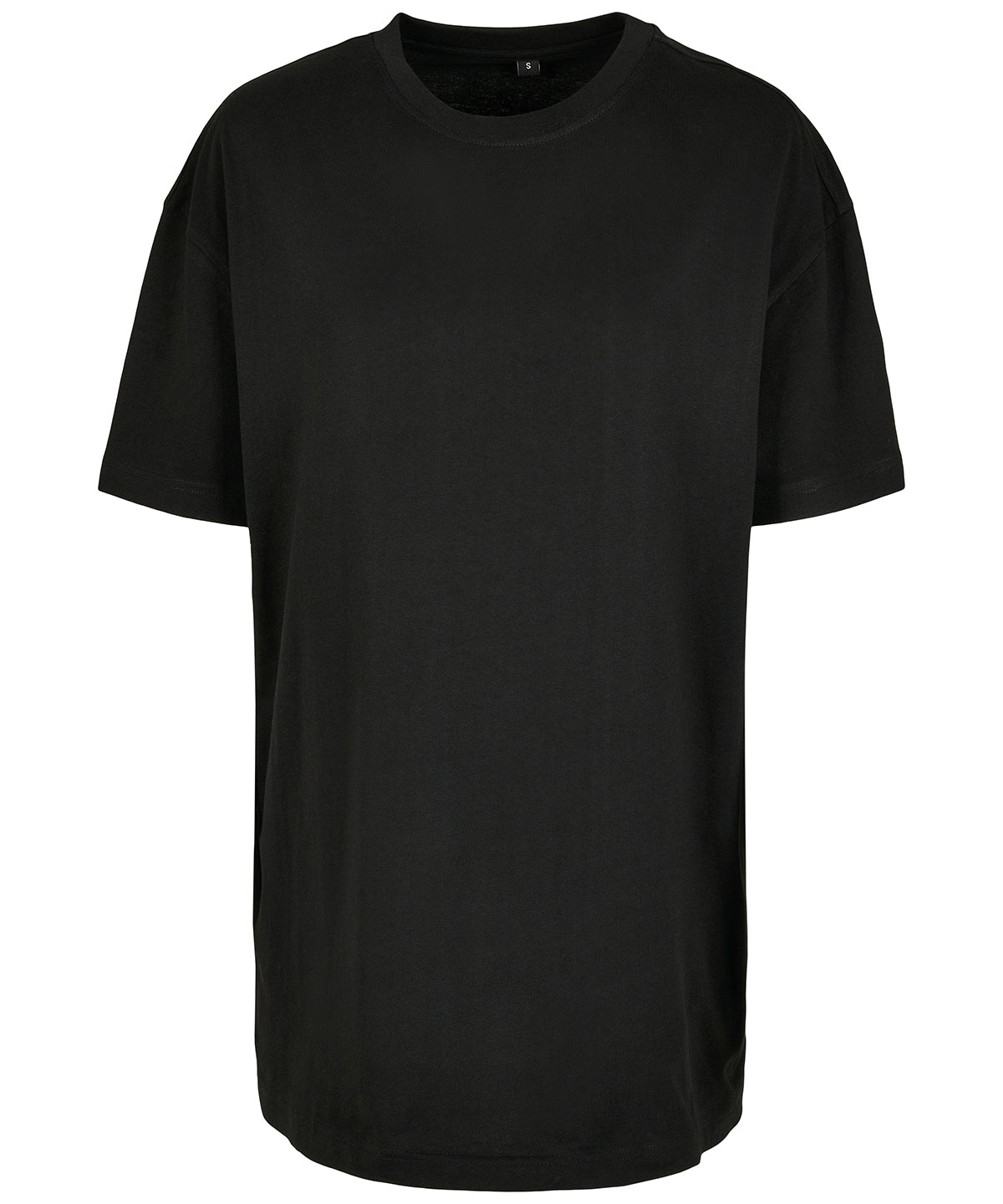 Personalised T-Shirts - Black Build Your Brand Women's oversized boyfriend tee
