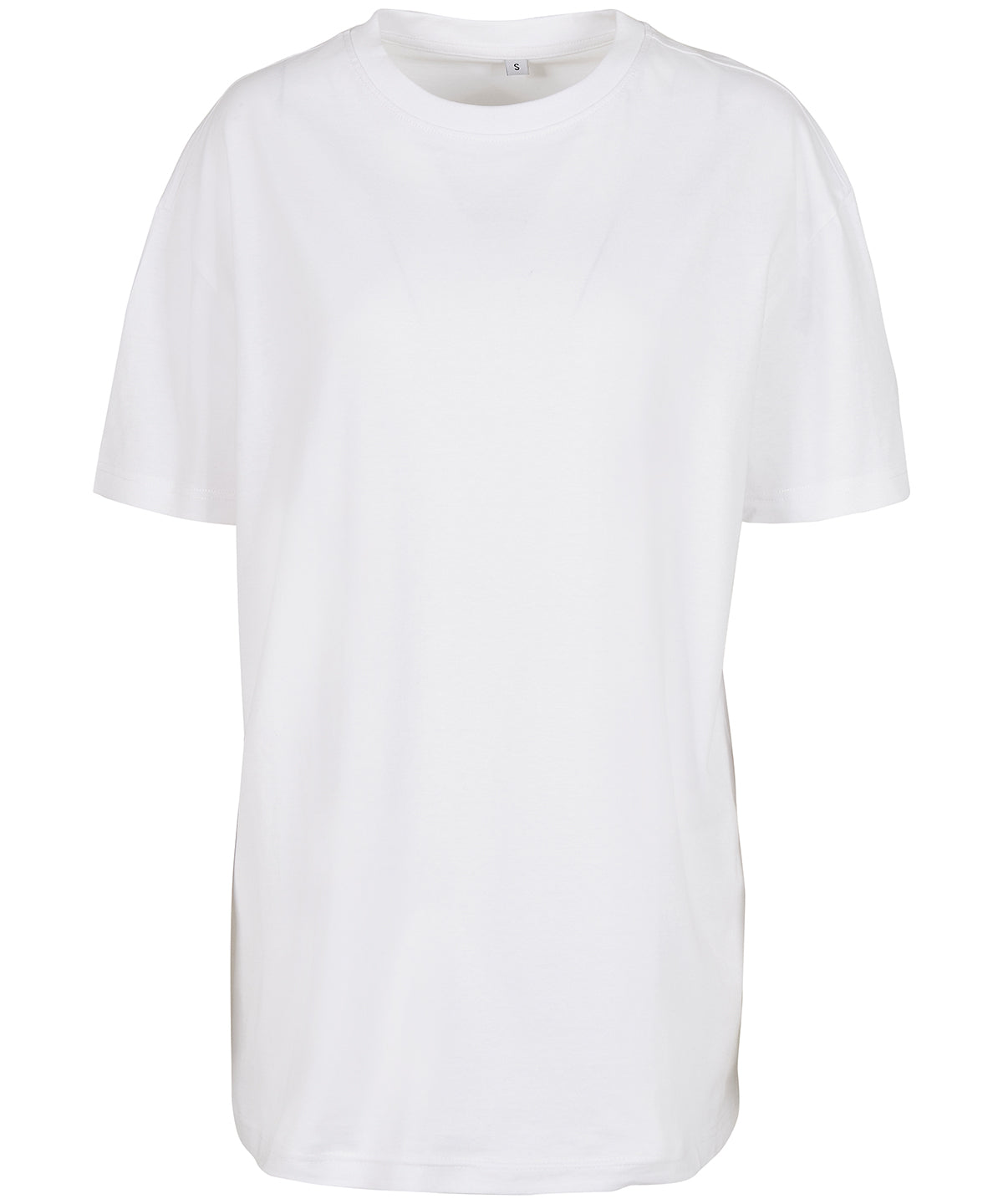 Personalised T-Shirts - Black Build Your Brand Women's oversized boyfriend tee