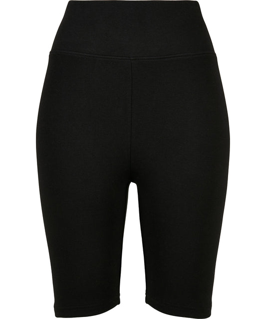 Personalised Shorts - Black Build Your Brand Women's high waist cycle shorts