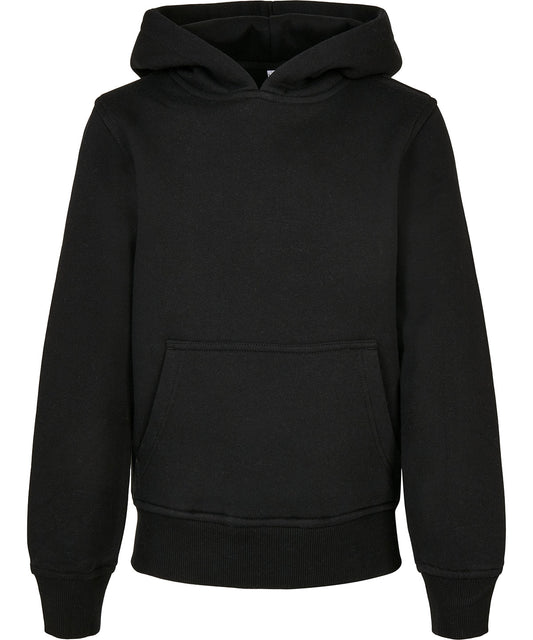 Personalised Hoodies - Black Build Your Brand Organic kids basic hoodie