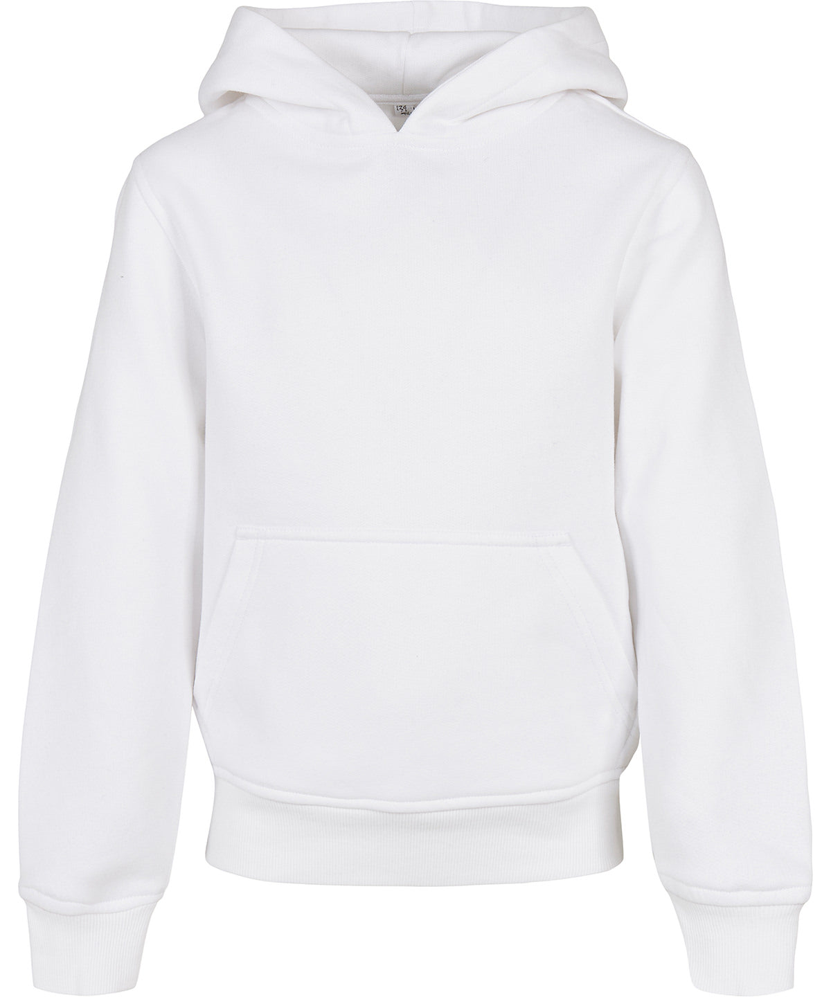 Personalised Hoodies - Black Build Your Brand Organic kids basic hoodie