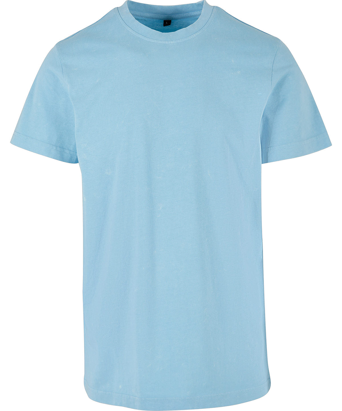 Personalised T-Shirts - Mid Grey Build Your Brand Acid washed round neck tee