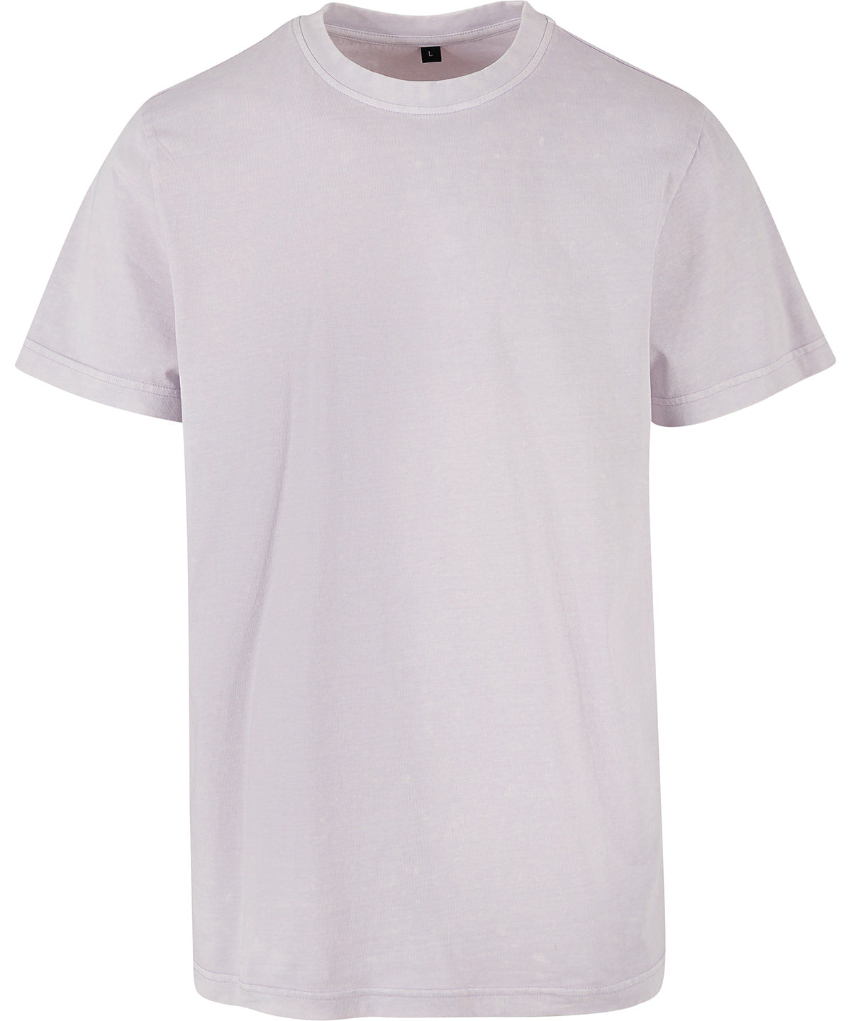 Personalised T-Shirts - Mid Grey Build Your Brand Acid washed round neck tee