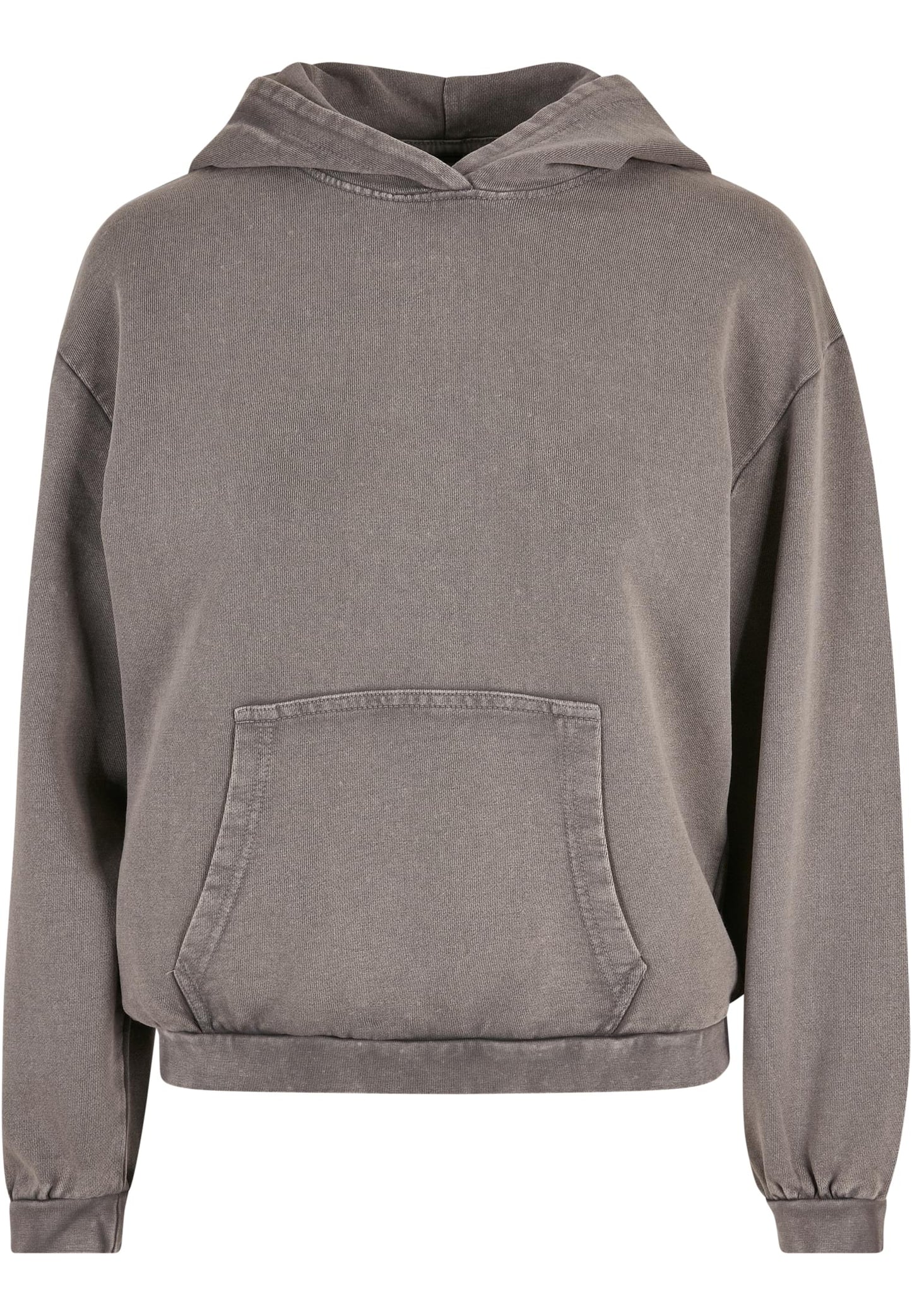 Personalised Hoodies - Mid Grey Build Your Brand Women's acid washed oversized hoodie