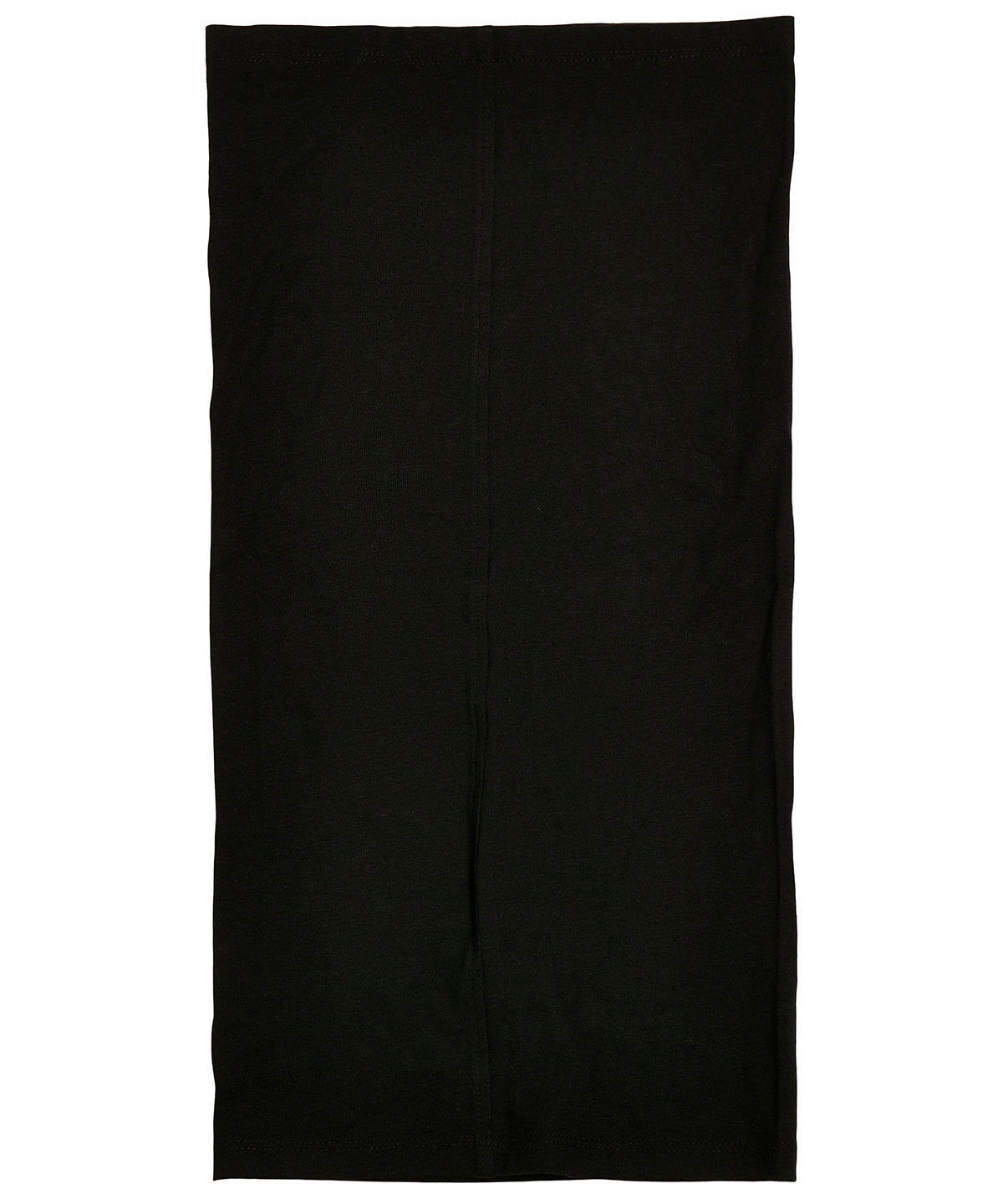 Personalised Scarves - Black Build Your Brand Organic cotton tube scarf