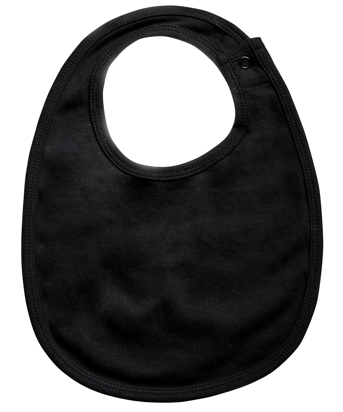 Personalised Bibs - Black Babybugz Single layer bib