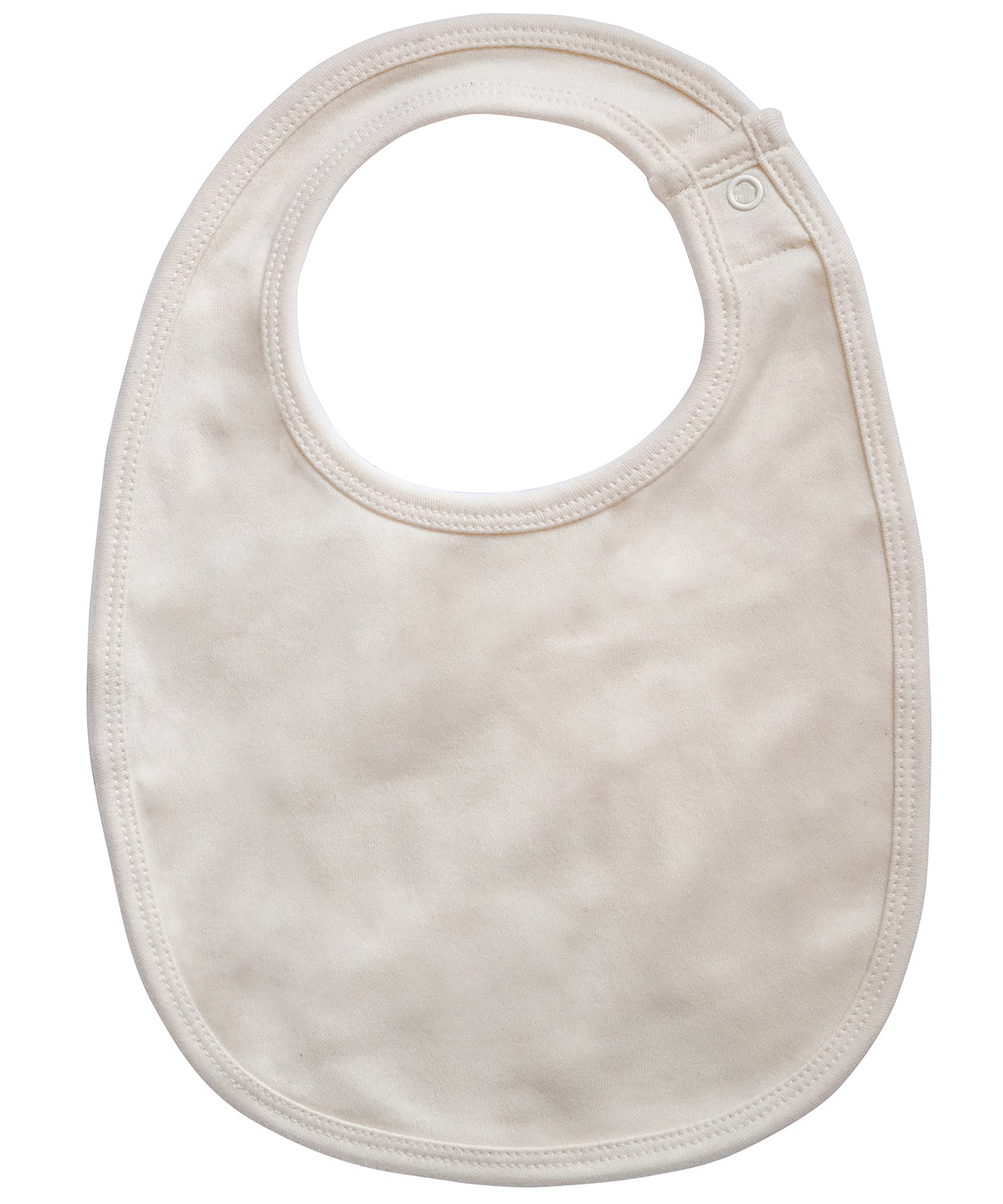 Personalised Bibs - Natural Babybugz Single layer bib