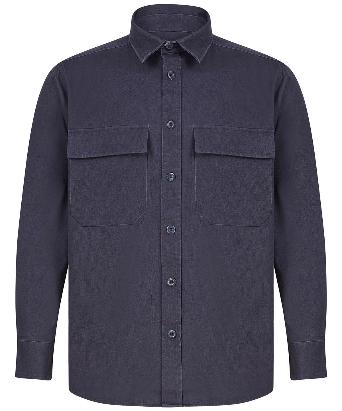Personalised Shirts - Black Front Row Drill overshirt