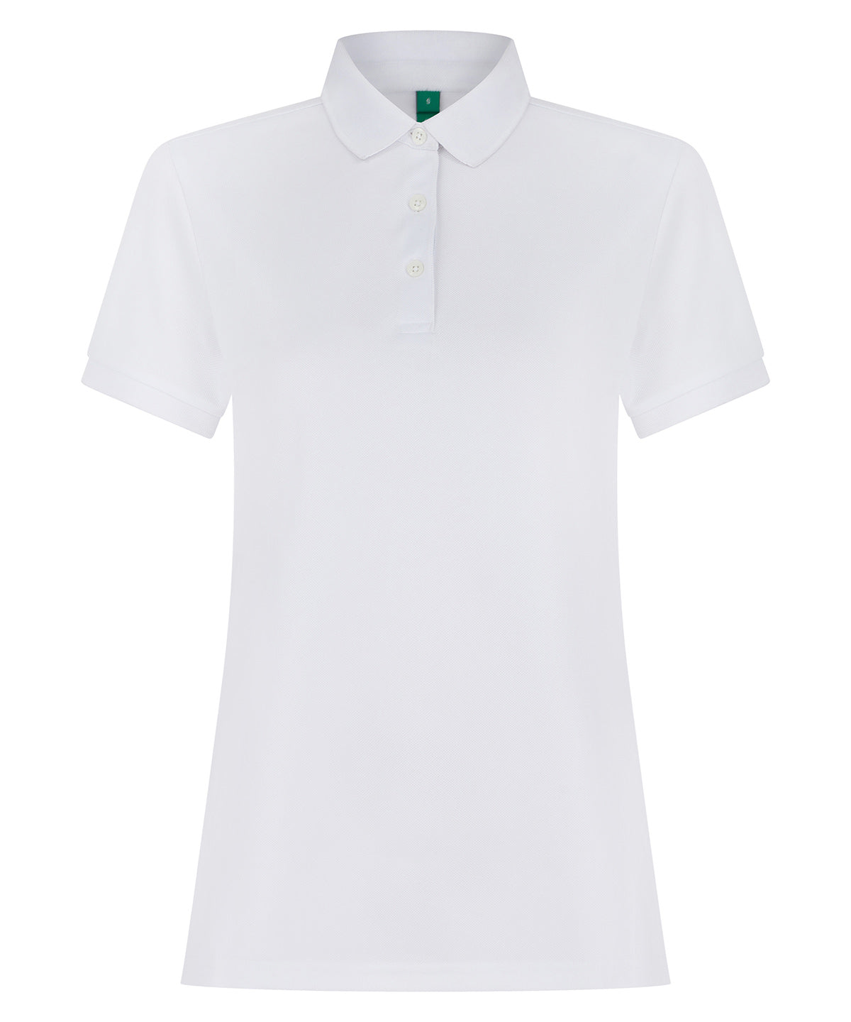 Personalised Polo Shirts - Black Henbury Women’s recycled polyester polo shirt