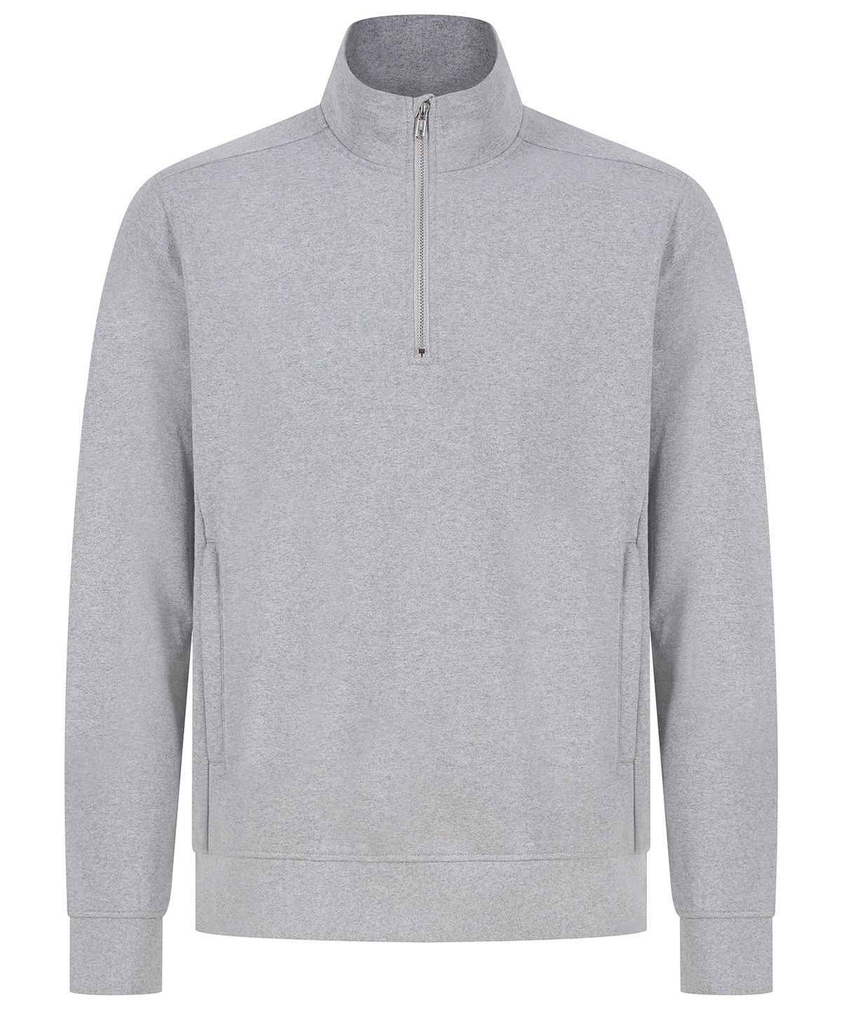 Personalised Sweatshirts - Black Henbury Unisex sustainable ¼-zip sweatshirt
