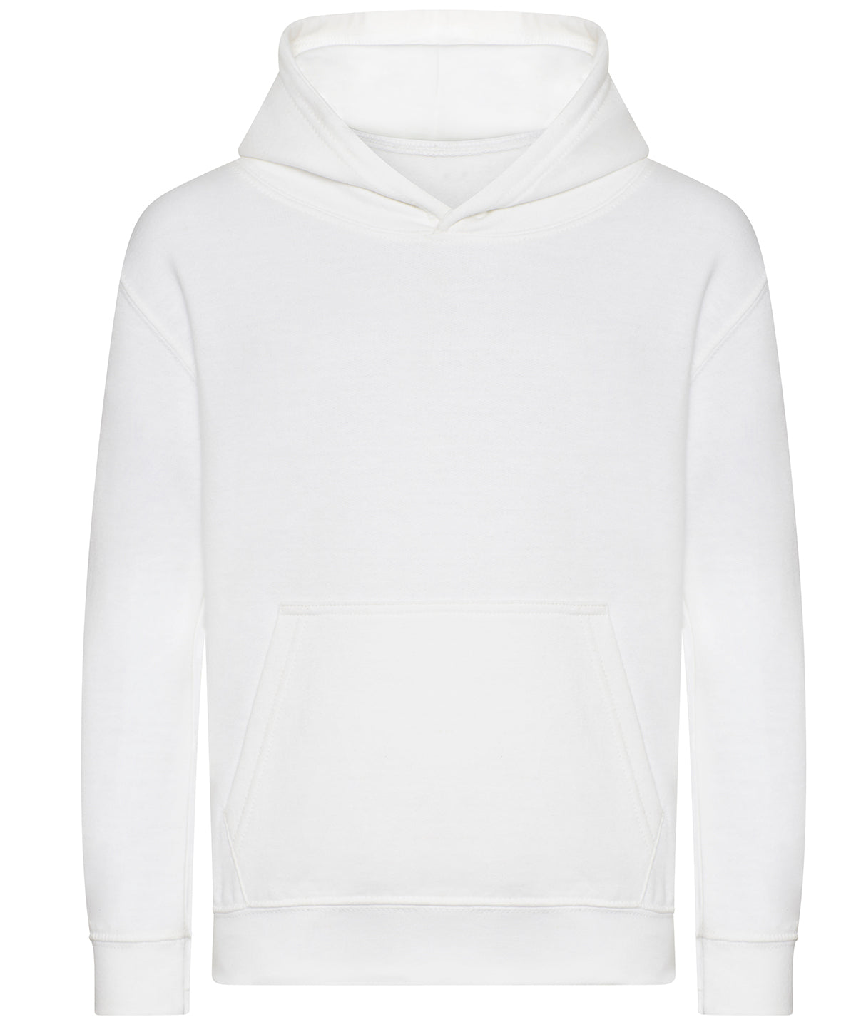 Personalised Hoodies - White AWDis Just Hoods Kids organic hoodie