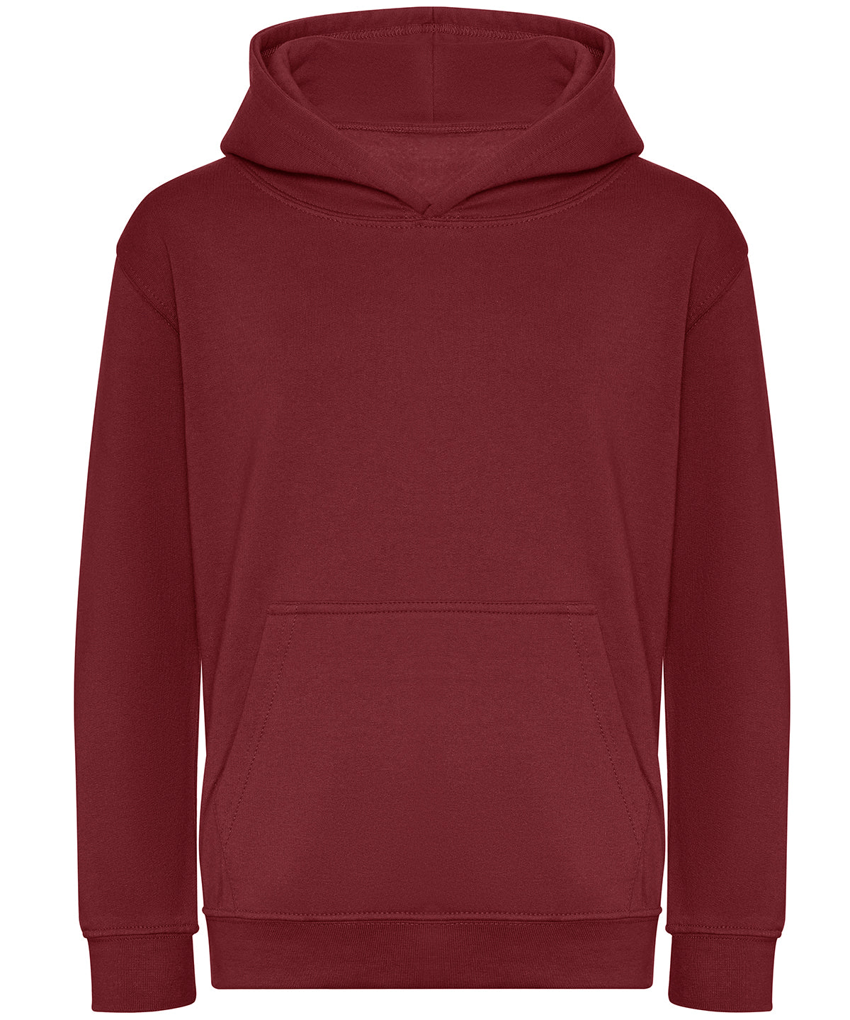 Personalised Hoodies - White AWDis Just Hoods Kids organic hoodie
