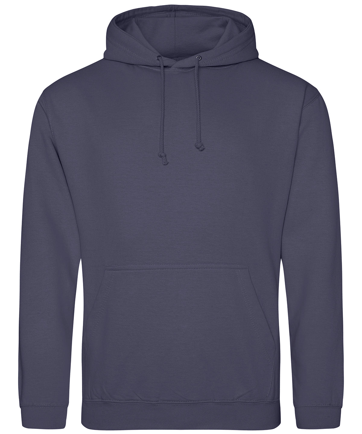 Personalised Hoodies - Mid Purple AWDis Just Hoods College hoodie