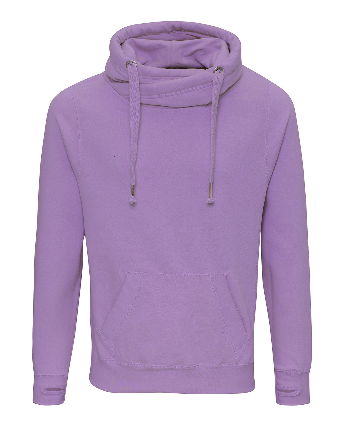 Personalised Hoodies - Dark Grey AWDis Just Hoods Cross neck hoodie