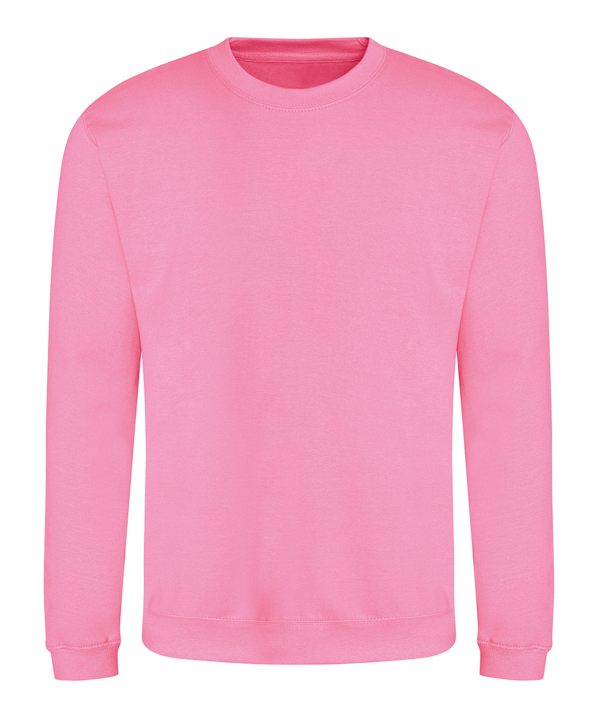 Personalised Sweatshirts - Light Pink AWDis Just Hoods AWDis sweatshirt.