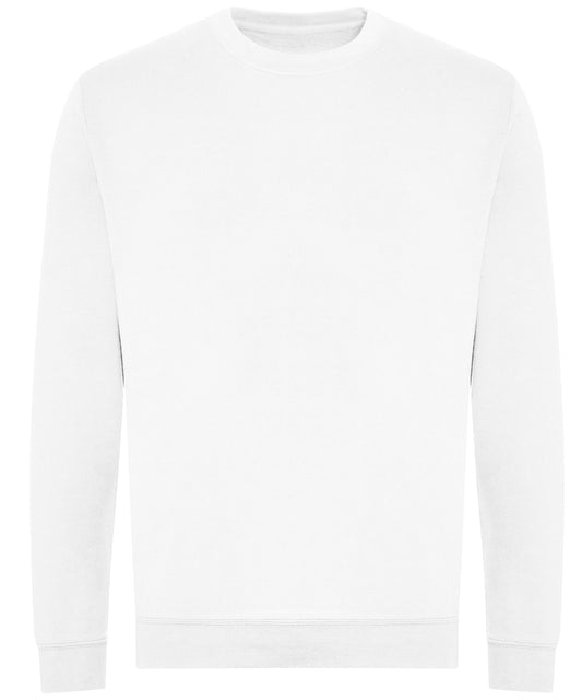 Personalised Sweatshirts - White AWDis Just Hoods Organic sweatshirt