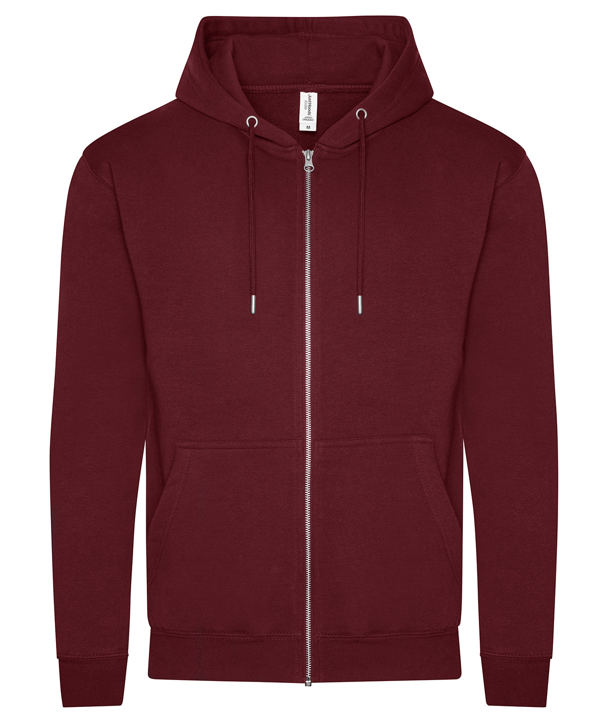 Personalised Hoodies - White AWDis Just Hoods Organic zoodie