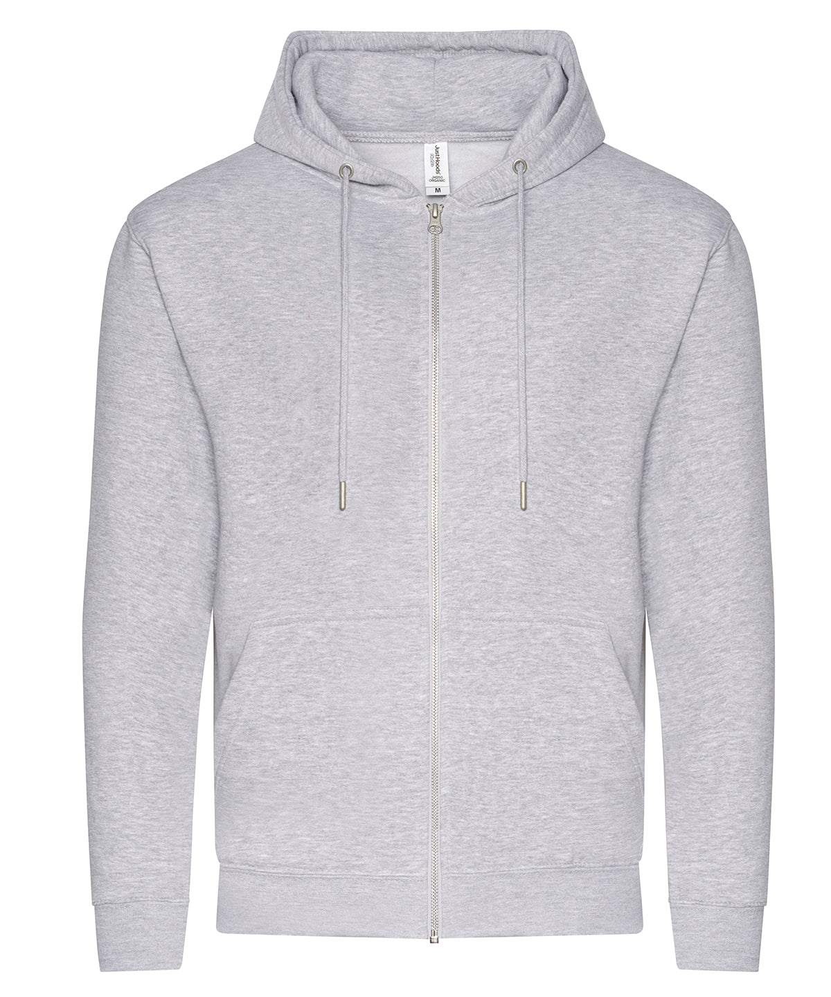 Personalised Hoodies - White AWDis Just Hoods Organic zoodie