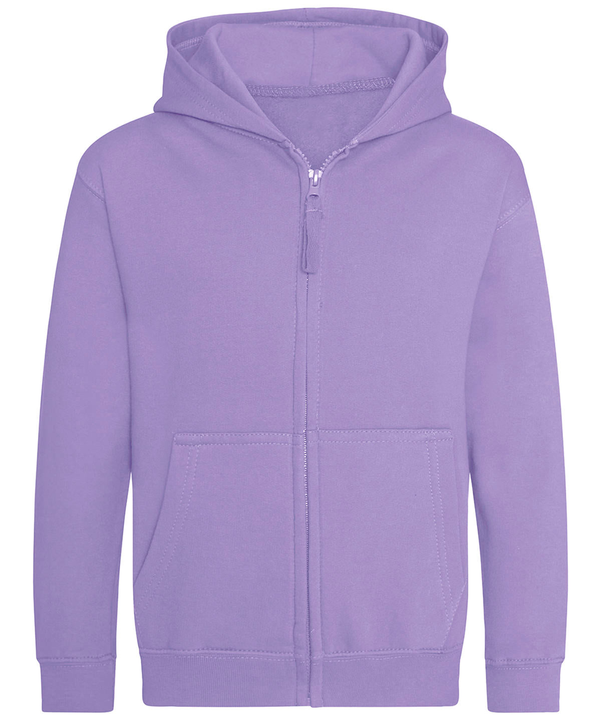 Personalised Hoodies - White AWDis Just Hoods Kids zoodie