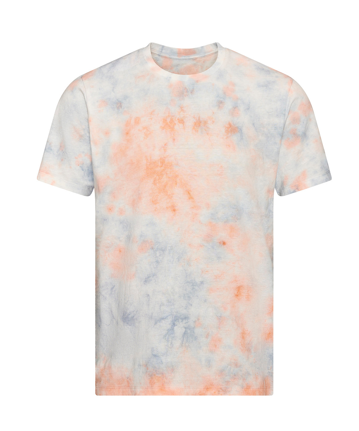 Personalised T-Shirts - Light Blue AWDis Just T's Tie-dye T