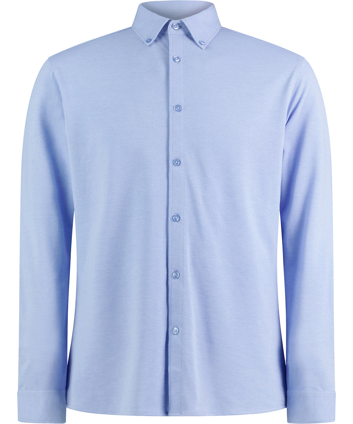 Personalised Shirts - Black Kustom Kit Long sleeve Superwash® 60° piqué shirt (tailored fit)