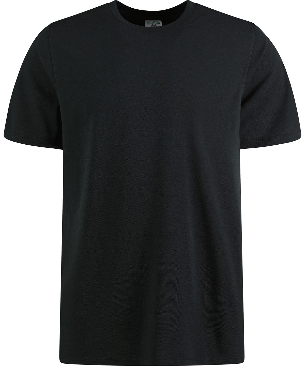 Personalised T-Shirts - Black Kustom Kit Superwash® 60° piqué tee (regular fit)