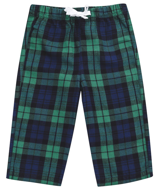 Personalised Loungewear Bottoms - Check Larkwood Tartan lounge trousers