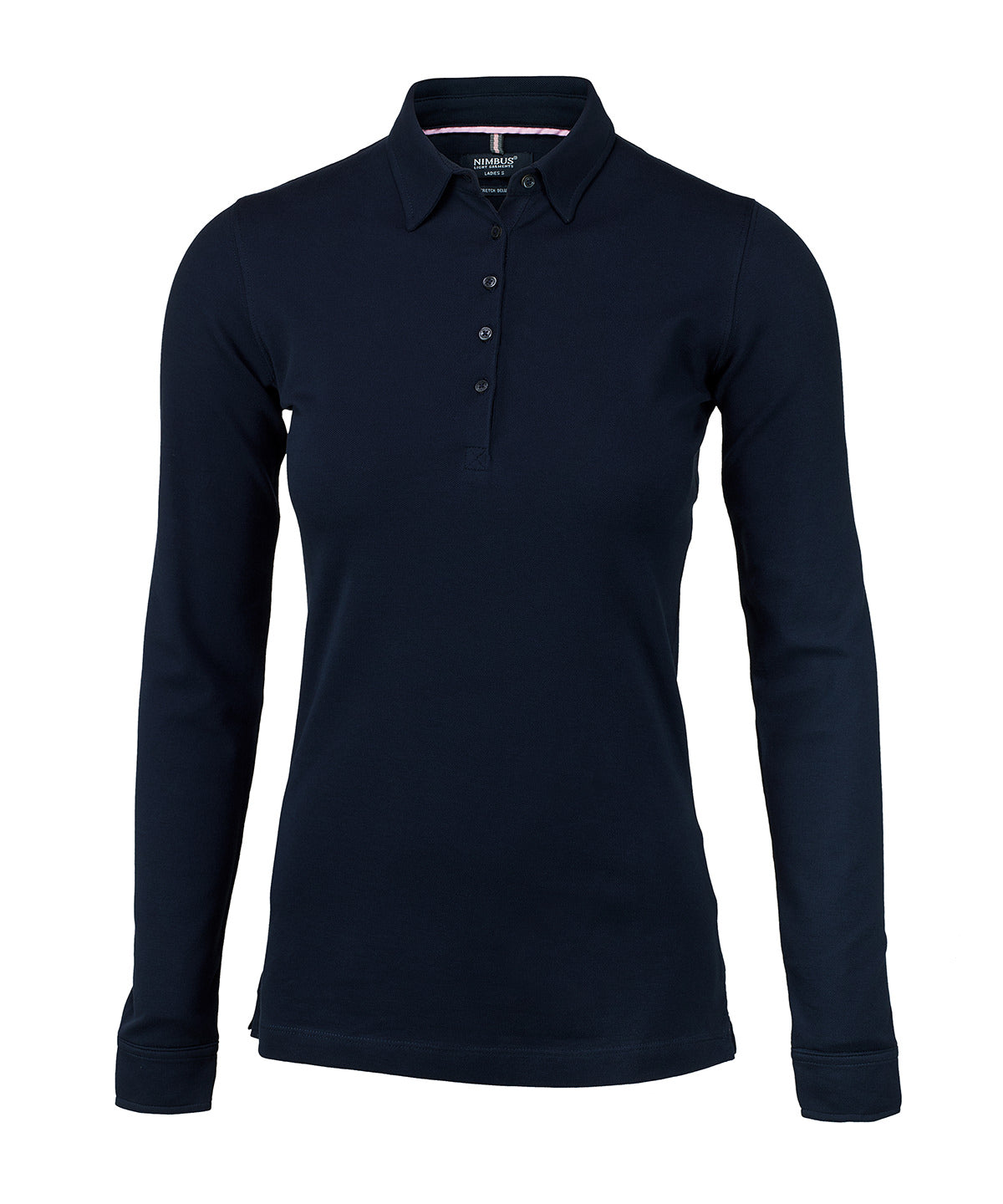 Personalised Polo Shirts - Black Nimbus Women’s Carlington – deluxe long sleeve polo