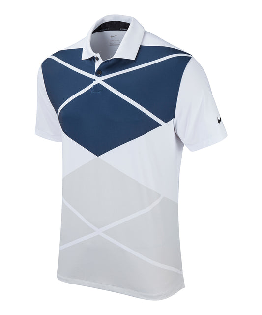 Personalised Polo Shirts - Multicolour Nike Nike Vapor argyle print polo