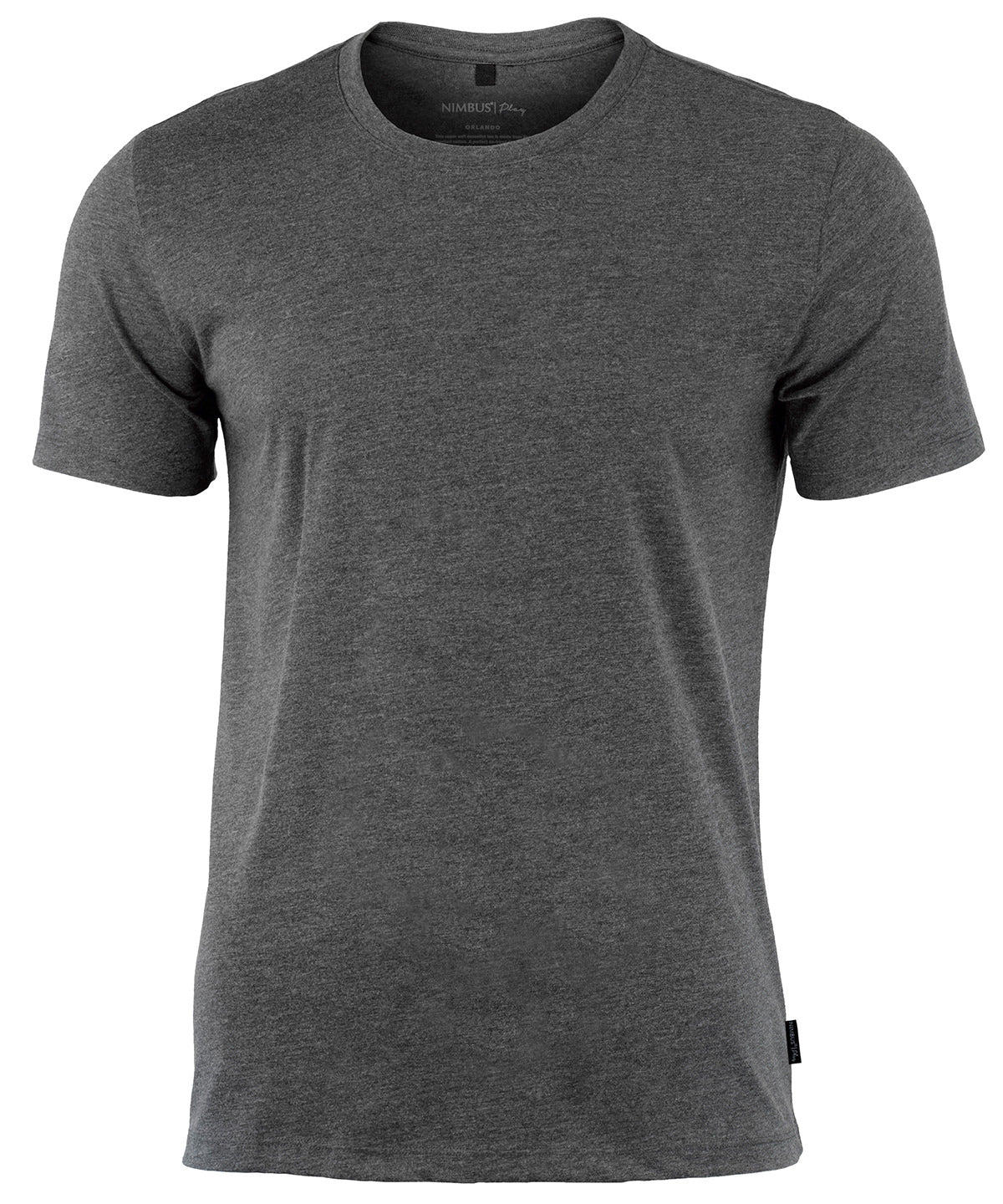 Personalised T-Shirts - Black Nimbus Play Orlando – soft round neck t-shirt