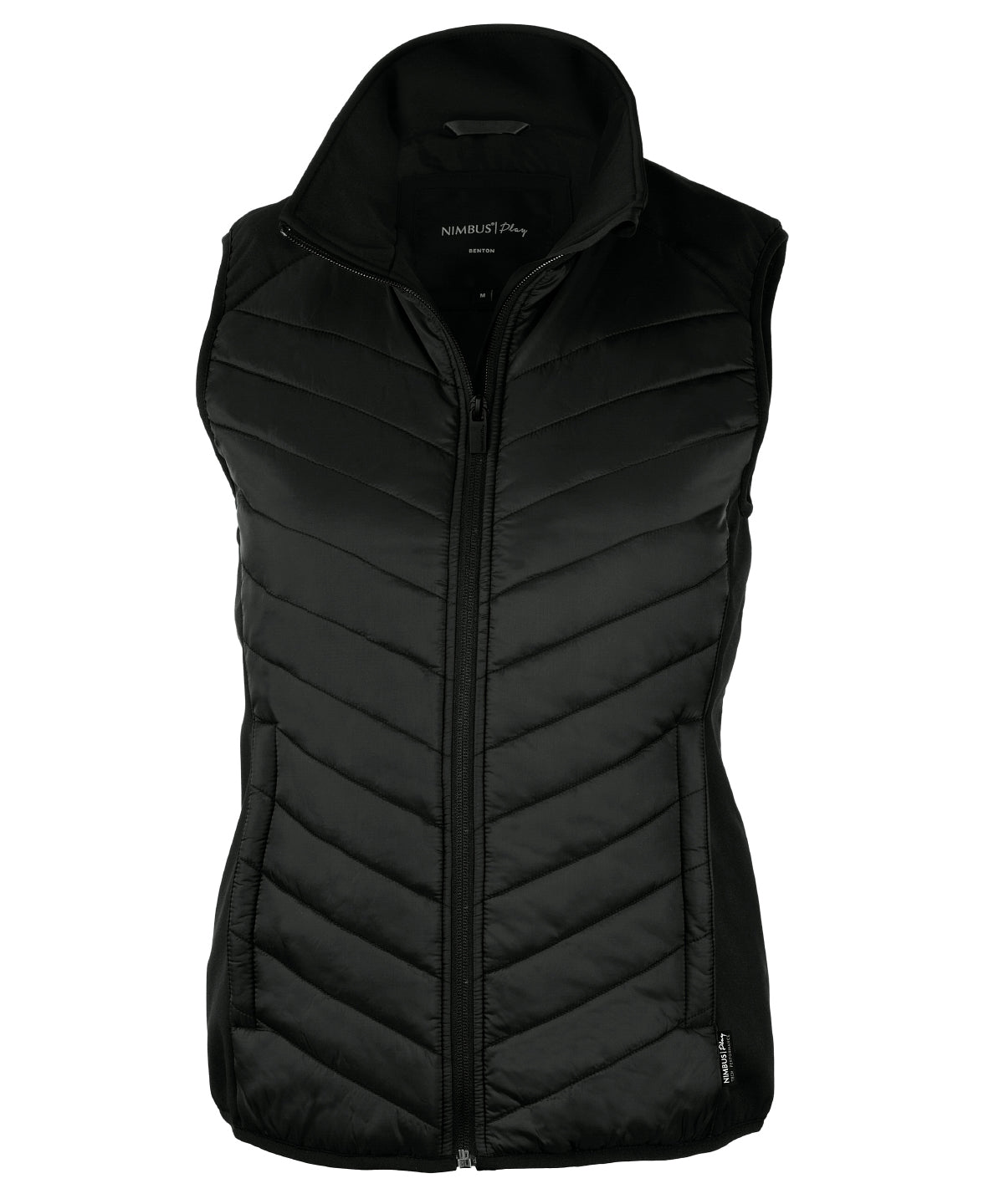 Personalised Gilets - Black Nimbus Play Women’s Benton – versatile hybrid vest