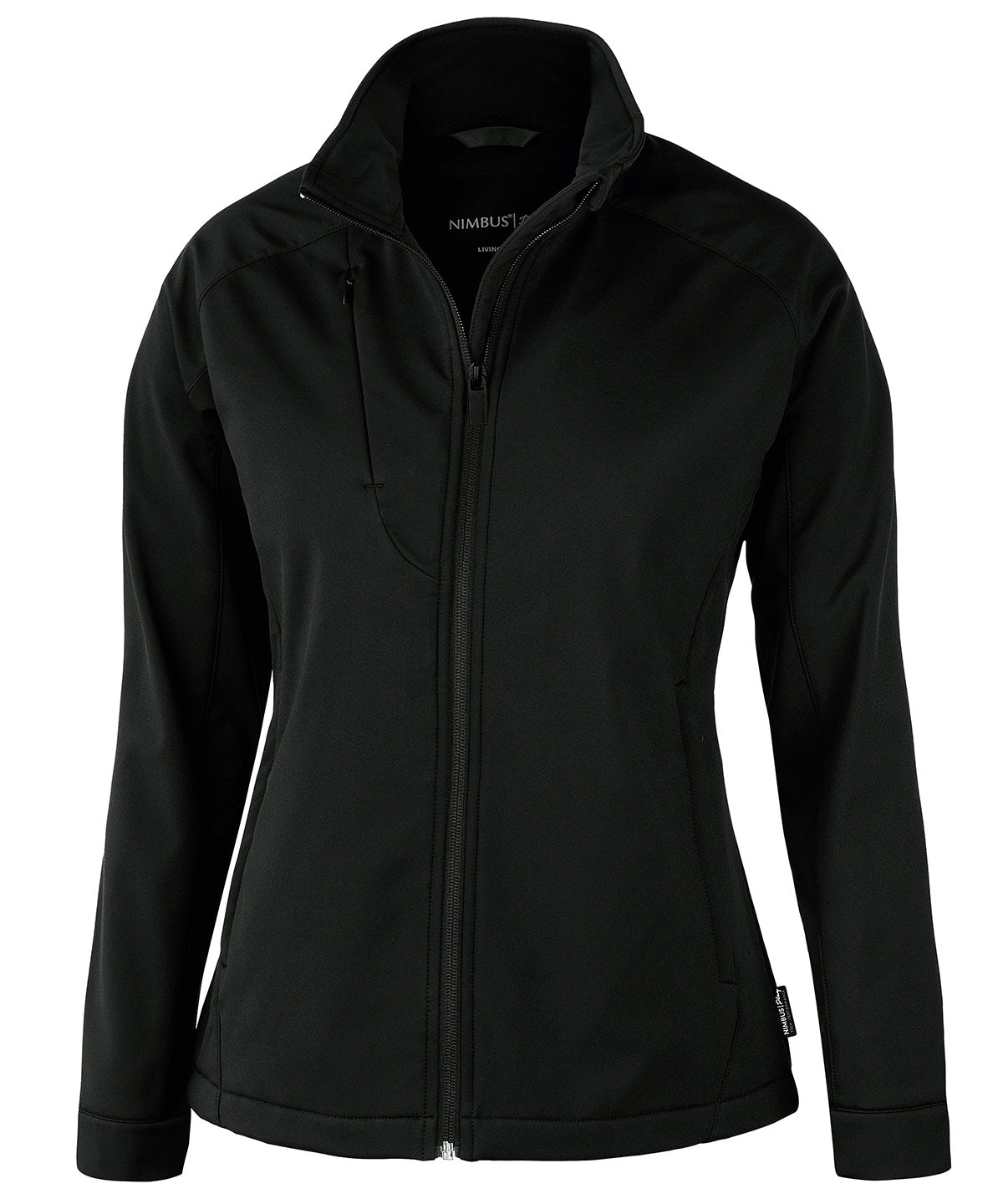 Personalised Jackets - Black Nimbus Play Women’s Livingston – 4-way stretch softshell