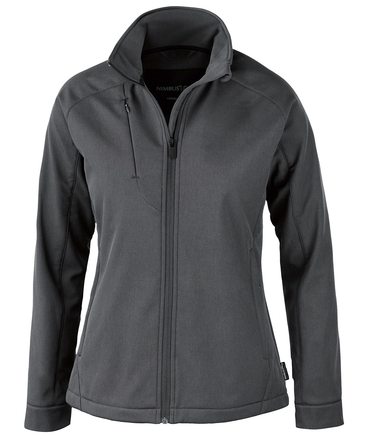 Personalised Jackets - Black Nimbus Play Women’s Livingston – 4-way stretch softshell