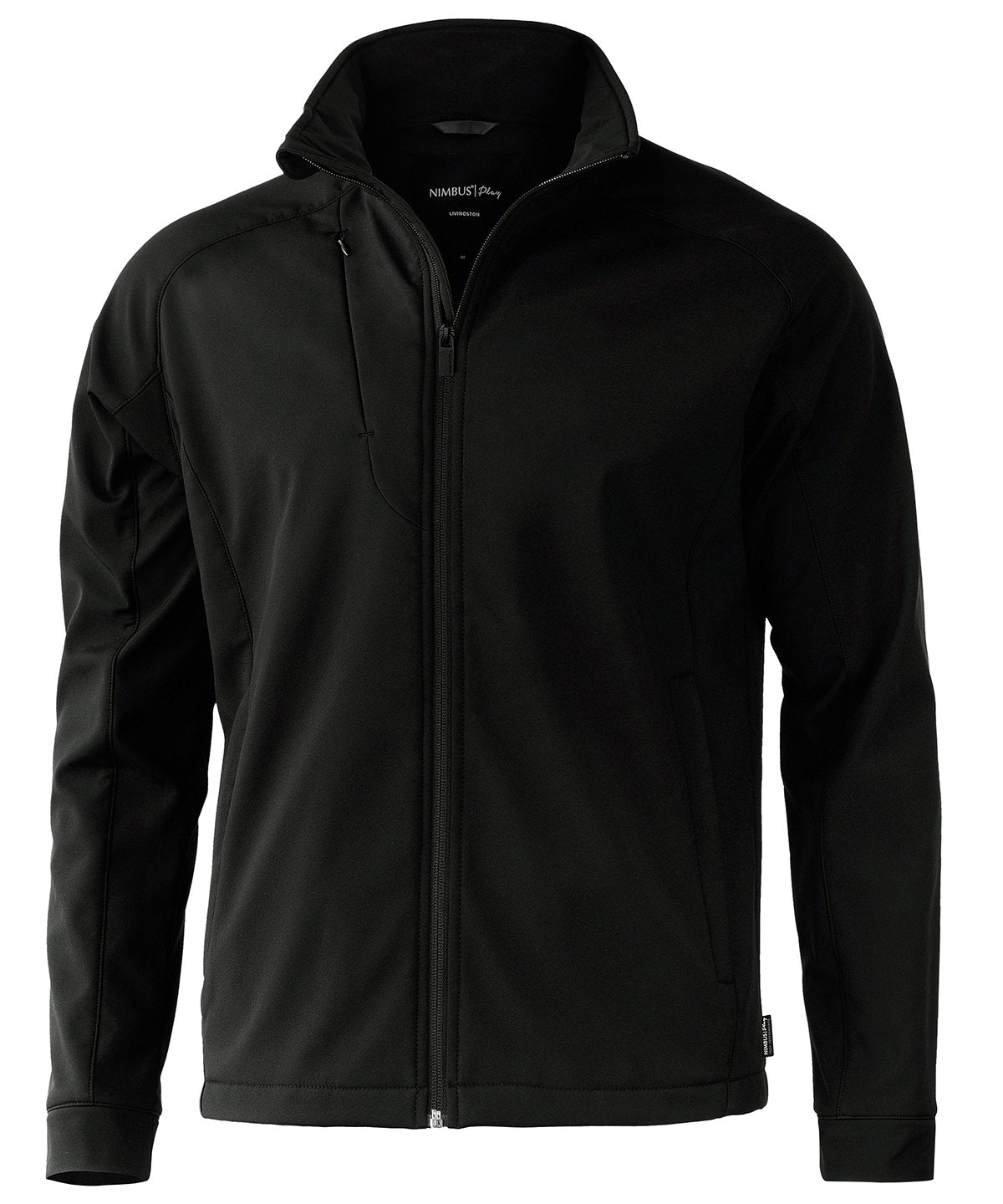 Personalised Jackets - Black Nimbus Play Livingston – 4-way stretch softshell