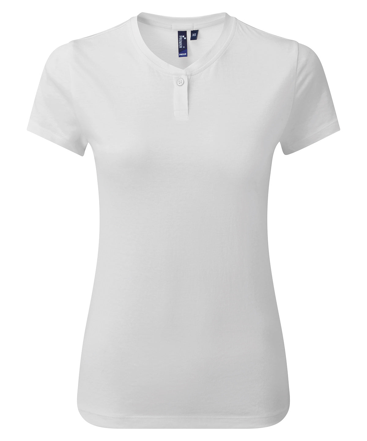 Personalised T-Shirts - Black Premier Women’s Cotton Rich‘Comis’ Tee
