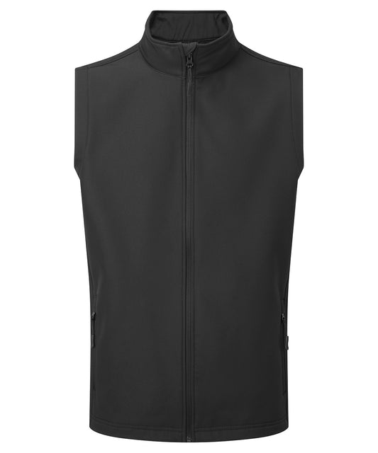 Personalised Gilets - Black Premier Windchecker® printable and recycled gilet
