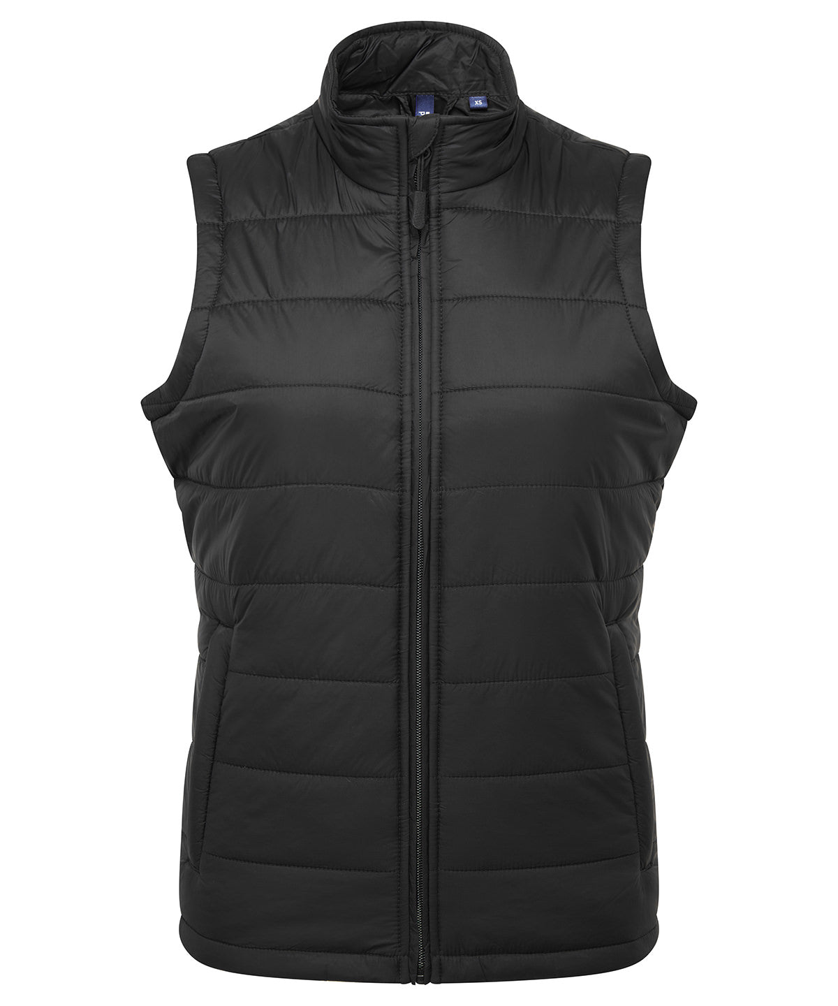 Personalised Gilets - Black Premier Women’s ‘Recyclight’ padded gilet